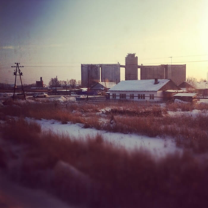 Поезд в Томск, 2012