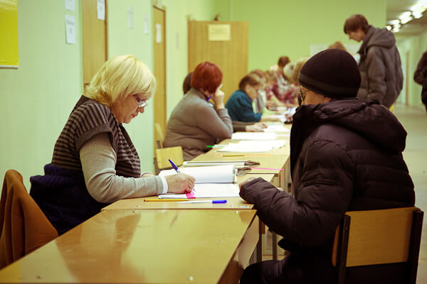 Выборы в госдуму 2011, 4 декабря. Запись голосующих