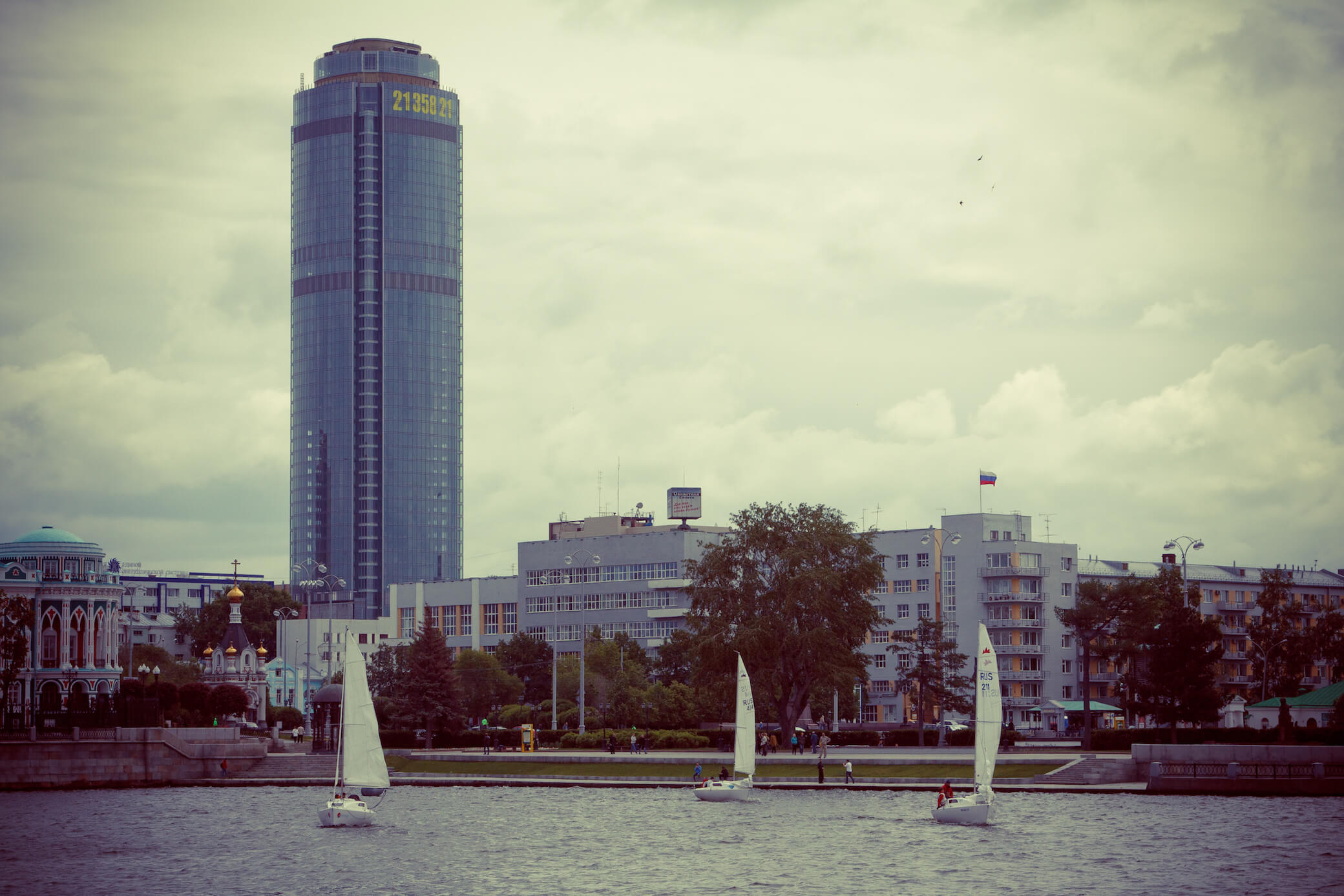 Boats and the city, Дмитрий Афонин, 2010