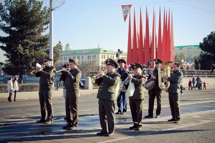 Первомайская демонстрация, Екатеринбург 2010, Дмитрий Афонин