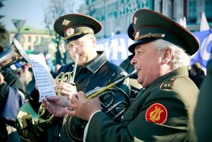 Первомайская демонстрация, Екатеринбург 2010, Дмитрий Афонин